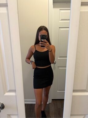 Zara Black Skirt